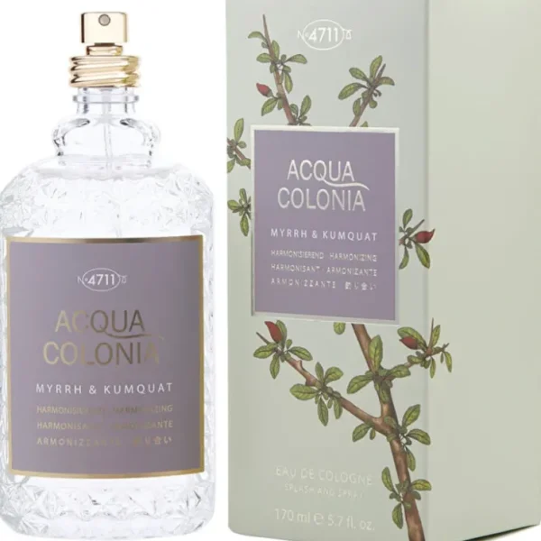 4711 Acqua Colonia Myrrh & Kumquat Eau De Cologne Spray 170ml/5.7oz - Fresh Bloom Skin - Premium Skincare Solutions for Nourished, Hydrated, and Radiant Skin Every Day