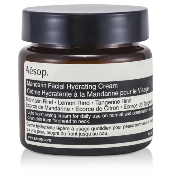 Aesop Mandarin Facial Hydrating Cream 120ml/4.2oz - Fresh Bloom Skin - Premium Skincare Solutions for Nourished, Hydrated, and Radiant Skin Every Day