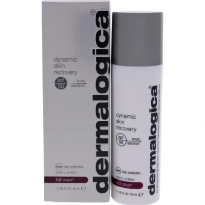 Age Smart Dynamic Skin Recovery SPF 50 by Dermalogica for Unisex - 1.7 oz Treatment - Fresh Bloom Skin - Premium Skincare Solutions for Nourished, Hydrated, and Radiant Skin Every Day