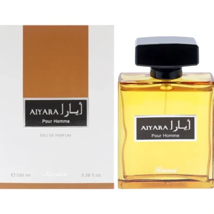Aiyara by Rasasi for Men - 3.38 oz EDP Spray - Fresh Bloom Skin - Premium Skincare Solutions for Nourished, Hydrated, and Radiant Skin Every Day