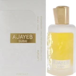 Ajayeb Dubai Portrait by Lattafa for Unisex - 3.4 oz EDP Spray - Fresh Bloom Skin - Premium Skincare Solutions for Nourished, Hydrated, and Radiant Skin Every Day