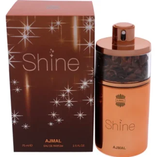 Ajmal Shine by Ajmal for Women - 2.5 oz EDP Spray - Fresh Bloom Skin - Premium Skincare Solutions for Nourished, Hydrated, and Radiant Skin Every Day