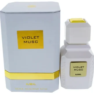 Ajmal Violet Musc by Ajmal for Unisex - 3.4 oz EDP Spray - Fresh Bloom Skin - Premium Skincare Solutions for Nourished, Hydrated, and Radiant Skin Every Day