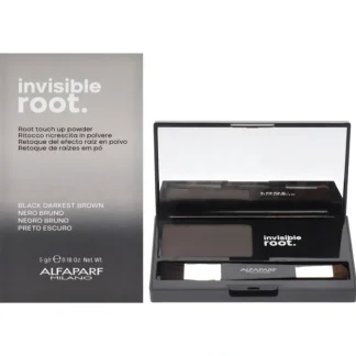 Alfaparf Milano Invisible Root - Black Darkest Brown by Alfaparf Milano for Unisex - 0.18 oz Powder - Fresh Bloom Skin - Premium Skincare Solutions for Nourished, Hydrated, and Radiant Skin Every Day