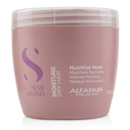 AlfaParf Semi Di Lino Moisture Nutritive Mask (Dry Hair) 500ml/16.9oz - Fresh Bloom Skin - Premium Skincare Solutions for Nourished, Hydrated, and Radiant Skin Every Day