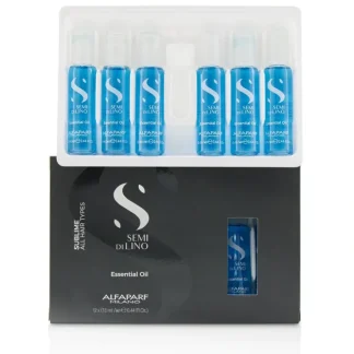 AlfaParf Semi Di Lino Sublime Essential Oil (All Hair Types) 12x13ml/0.44oz - Fresh Bloom Skin - Premium Skincare Solutions for Nourished, Hydrated, and Radiant Skin Every Day