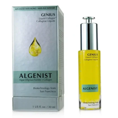 Algenist GENIUS Liquid Collagen 30ml/1oz - Fresh Bloom Skin - Premium Skincare Solutions for Nourished, Hydrated, and Radiant Skin Every Day