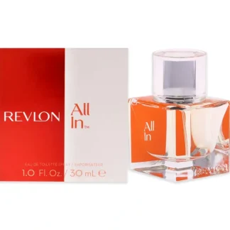 All In by Revlon for Women - 1 oz EDT Spray - Fresh Bloom Skin - Premium Skincare Solutions for Nourished, Hydrated, and Radiant Skin Every Day