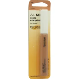 Almay Clear Complex Concealer - # 300 Medium by Almay for Women - 0.18 oz Concealer - Fresh Bloom Skin - Premium Skincare Solutions for Nourished, Hydrated, and Radiant Skin Every Day