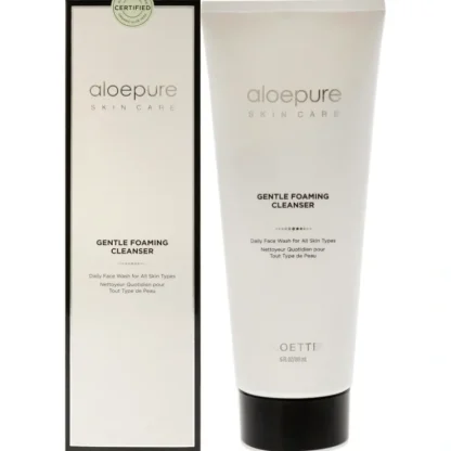 Aloepure Gentle Foaming Cleanser by Aloette for Unisex - 6 oz Cleanser - Fresh Bloom Skin - Premium Skincare Solutions for Nourished, Hydrated, and Radiant Skin Every Day