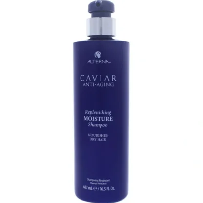 Alterna Caviar Anti-Aging Replenishing Moisture Shampoo by Alterna for Unisex - 16.5 oz Shampoo - Fresh Bloom Skin - Premium Skincare Solutions for Nourished, Hydrated, and Radiant Skin Every Day