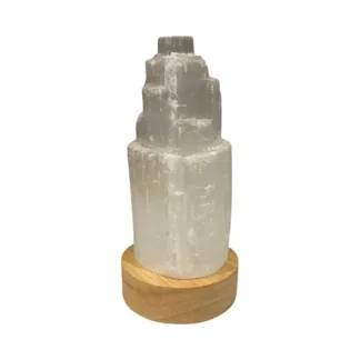 Alternative Distribution Selenite Lamp Mini Mountain with LED Base 10cm - Fresh Bloom Skin - Premium Skincare Solutions for Nourished, Hydrated, and Radiant Skin Every Day