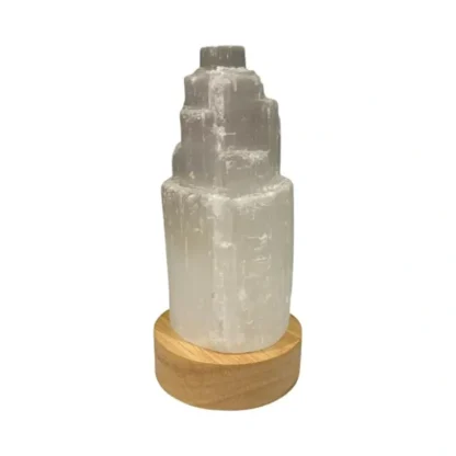 Alternative Distribution Selenite Lamp Mini Mountain with LED Base 10cm - Fresh Bloom Skin - Premium Skincare Solutions for Nourished, Hydrated, and Radiant Skin Every Day