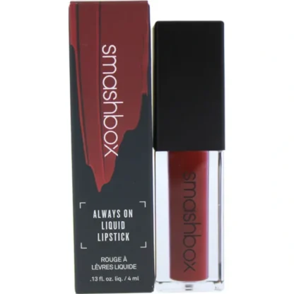 Always On Liquid Lipstick - Disorderly by SmashBox for Women - 0.13 oz Lipstick - Fresh Bloom Skin - Premium Skincare Solutions for Nourished, Hydrated, and Radiant Skin Every Day