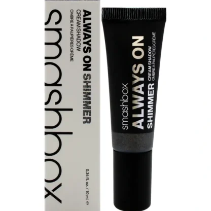 Always On Shimmer Cream Eye Shadow - Charcoal by SmashBox for Women - 0.34 oz Eye Shadow - Fresh Bloom Skin - Premium Skincare Solutions for Nourished, Hydrated, and Radiant Skin Every Day