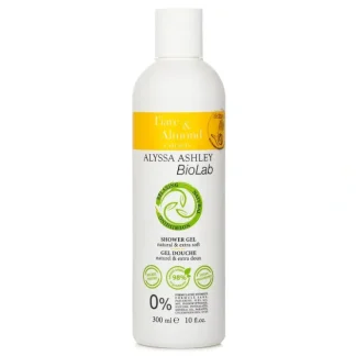 Alyssa Ashley Biolab Tiar & Almond Shower Gel 300ml/10oz - Fresh Bloom Skin - Premium Skincare Solutions for Nourished, Hydrated, and Radiant Skin Every Day