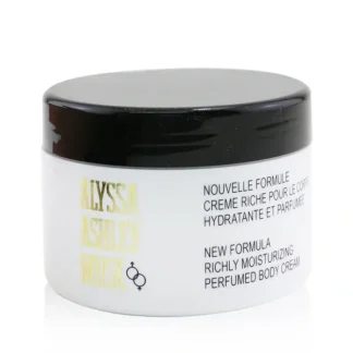 Alyssa Ashley Musk Body Cream 250ml/8.4oz - Fresh Bloom Skin - Premium Skincare Solutions for Nourished, Hydrated, and Radiant Skin Every Day
