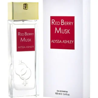 Alyssa Ashley Red Berry Musk Eau De Parfum Spray 100ml/3.4oz - Fresh Bloom Skin - Premium Skincare Solutions for Nourished, Hydrated, and Radiant Skin Every Day