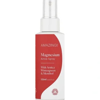 Amazing Oils Magnesium Active Spray Arnica, Wintergreen, Menthol 125ml - Fresh Bloom Skin - Premium Skincare Solutions for Nourished, Hydrated, and Radiant Skin Every Day