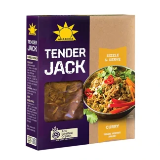 Amazonia Organic Tender Jack (Pulled Jackfruit) Curry 300g - Fresh Bloom Skin - Premium Skincare Solutions for Nourished, Hydrated, and Radiant Skin Every Day