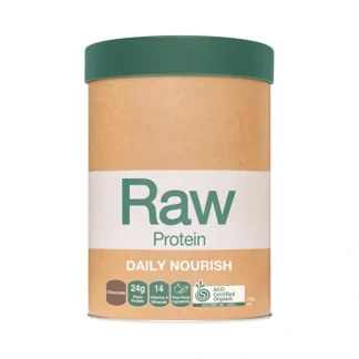 Amazonia Raw Protein Organic Daily Nourish Chocolate 750g - Fresh Bloom Skin - Premium Skincare Solutions for Nourished, Hydrated, and Radiant Skin Every Day
