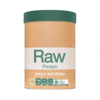 Amazonia Raw Protein Organic Daily Nourish Vanilla 750g - Fresh Bloom Skin - Premium Skincare Solutions for Nourished, Hydrated, and Radiant Skin Every Day