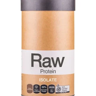 Amazonia Raw Protein Organic Isolate Choc Coconut 500g - Fresh Bloom Skin - Premium Skincare Solutions for Nourished, Hydrated, and Radiant Skin Every Day