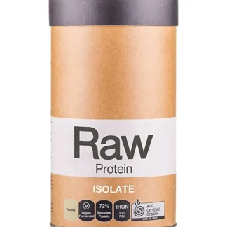Amazonia Raw Protein Organic Isolate Vanilla 500g - Fresh Bloom Skin - Premium Skincare Solutions for Nourished, Hydrated, and Radiant Skin Every Day