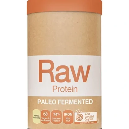 Amazonia Raw Protein Organic Paleo Fermented Vanilla & Lucuma 1kg - Fresh Bloom Skin - Premium Skincare Solutions for Nourished, Hydrated, and Radiant Skin Every Day
