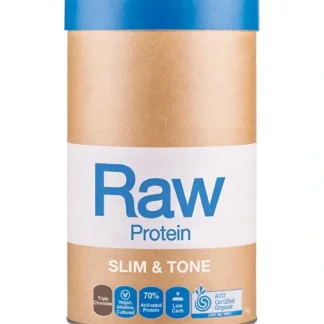 Amazonia Raw Protein Organic Slim & Tone Triple Chocolate 500g - Fresh Bloom Skin - Premium Skincare Solutions for Nourished, Hydrated, and Radiant Skin Every Day