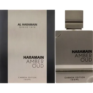 Amber Oud - Carbon Edition by Al Haramain for Men - 3.4 oz EDP Spray - Fresh Bloom Skin - Premium Skincare Solutions for Nourished, Hydrated, and Radiant Skin Every Day