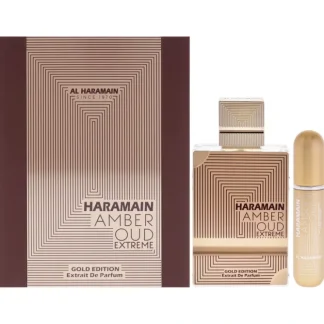 Amber Oud - Gold Edition Extreme by Al Haramain for Unisex - 2 oz EDP Spray - Fresh Bloom Skin - Premium Skincare Solutions for Nourished, Hydrated, and Radiant Skin Every Day