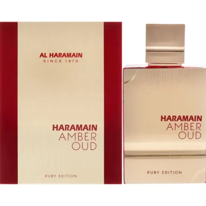 Amber Oud - Ruby Edition by Al Haramain for Unisex - 2 oz EDP Spray - Fresh Bloom Skin - Premium Skincare Solutions for Nourished, Hydrated, and Radiant Skin Every Day