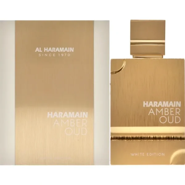 Amber Oud - White Edition by Al Haramain for Unisex - 2 oz EDP Spray - Fresh Bloom Skin - Premium Skincare Solutions for Nourished, Hydrated, and Radiant Skin Every Day