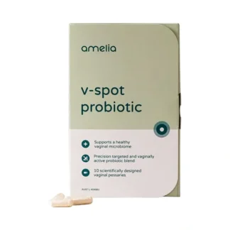 Amelia V-Spot Probiotic Vaginal Pessaries x 10 Pack - Fresh Bloom Skin - Premium Skincare Solutions for Nourished, Hydrated, and Radiant Skin Every Day