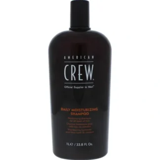 American Crew Daily Deep Moisturizing Shampoo by American Crew for Unisex - 33.8 oz Shampoo - Fresh Bloom Skin - Premium Skincare Solutions for Nourished, Hydrated, and Radiant Skin Every Day
