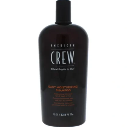 American Crew Daily Deep Moisturizing Shampoo by American Crew for Unisex - 33.8 oz Shampoo - Fresh Bloom Skin - Premium Skincare Solutions for Nourished, Hydrated, and Radiant Skin Every Day