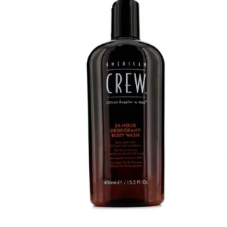American Crew 24-Hour Deodorant Body Wash 450ml/15.2oz - Fresh Bloom Skin - Premium Skincare Solutions for Nourished, Hydrated, and Radiant Skin Every Day