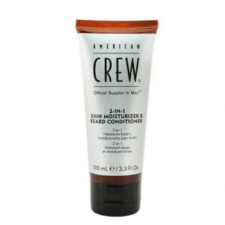 American Crew 2-IN-1 Skin Moisturizing & Beard Conditioner 100ml/3.3oz - Fresh Bloom Skin - Premium Skincare Solutions for Nourished, Hydrated, and Radiant Skin Every Day