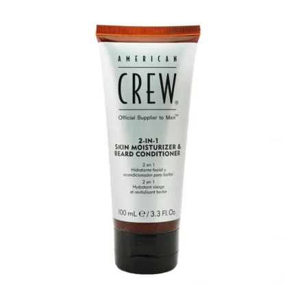 American Crew 2-IN-1 Skin Moisturizing & Beard Conditioner 100ml/3.3oz - Fresh Bloom Skin - Premium Skincare Solutions for Nourished, Hydrated, and Radiant Skin Every Day