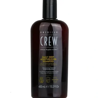 American Crew Men Daily Deep Moisturizing Shampoo (For Normal To Dry Hair) 450ml/15.2oz - Fresh Bloom Skin - Premium Skincare Solutions for Nourished, Hydrated, and Radiant Skin Every Day