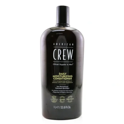 American Crew Men Daily Moisturizing Conditioner (For Normal To Dry Hair) 1000ml/33.8oz - Fresh Bloom Skin - Premium Skincare Solutions for Nourished, Hydrated, and Radiant Skin Every Day