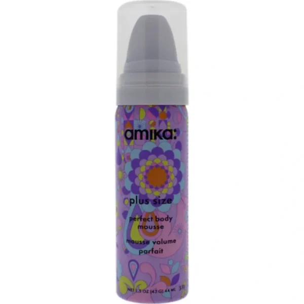 Amika Plus Size Perfect Body Mousse by Amika for Unisex - 1.5 oz Mousse - Fresh Bloom Skin - Premium Skincare Solutions for Nourished, Hydrated, and Radiant Skin Every Day