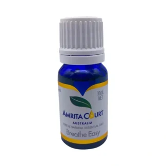 Amrita Court Pure & Natural Essential Oil Blend Breathe Easy 10ml - Fresh Bloom Skin - Premium Skincare Solutions for Nourished, Hydrated, and Radiant Skin Every Day