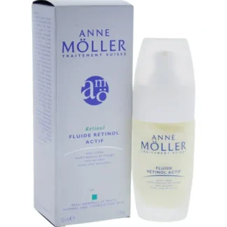 Anne Moller Fluide Retinol Actif by Anne Moller for Unisex - 1.7 oz Anti Aging Treatment - Fresh Bloom Skin - Premium Skincare Solutions for Nourished, Hydrated, and Radiant Skin Every Day