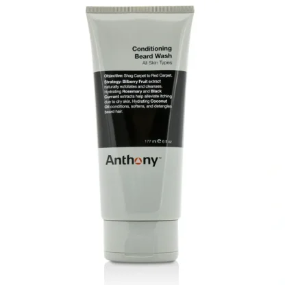 Anthony Conditioning Beard Wash - For All Skin Types 177ml/6oz - Fresh Bloom Skin - Premium Skincare Solutions for Nourished, Hydrated, and Radiant Skin Every Day