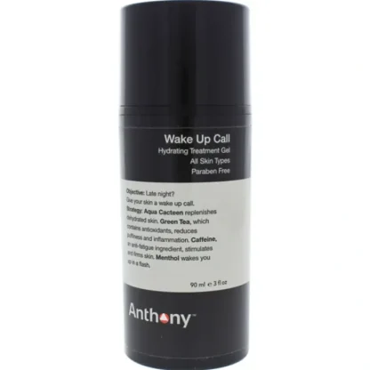 Anthony Wake Up Call Hydrating Treatment Gel by Anthony for Men - 3 oz Treatment - Fresh Bloom Skin - Premium Skincare Solutions for Nourished, Hydrated, and Radiant Skin Every Day