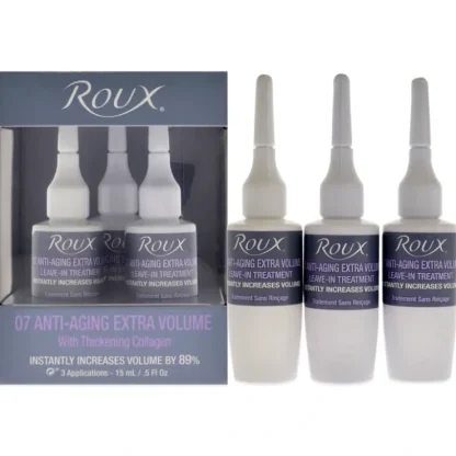 Anti-Aging Extra Volume Treatment - 07 by Roux for Unisex - 3 x 0.5 oz Treatment - Fresh Bloom Skin - Premium Skincare Solutions for Nourished, Hydrated, and Radiant Skin Every Day