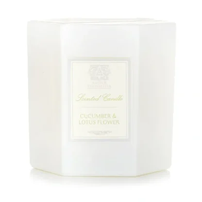 Antica Farmacista Candle - Cucumber & Lotus Flower 255g/9oz - Fresh Bloom Skin - Premium Skincare Solutions for Nourished, Hydrated, and Radiant Skin Every Day