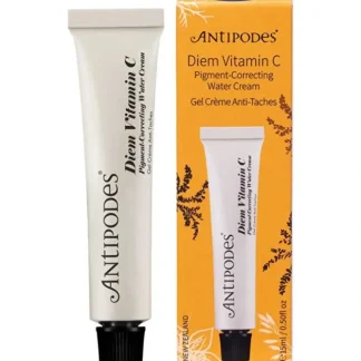 Antipodes Diem Vitamin C Pigment-Correcting Water Cream MINI 15ml - Fresh Bloom Skin - Premium Skincare Solutions for Nourished, Hydrated, and Radiant Skin Every Day